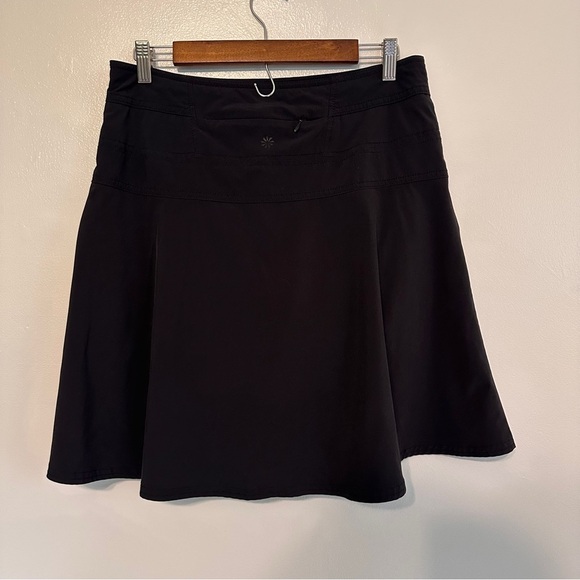 Athleta Everyday Skort Longer Length Skirt size 8 Tall Black - Picture 5 of 9